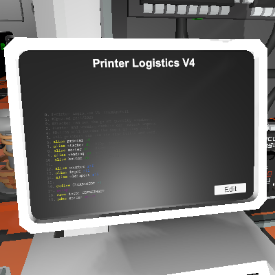 Printer Logistics V4