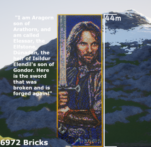 Lord of the rings Aragorn art