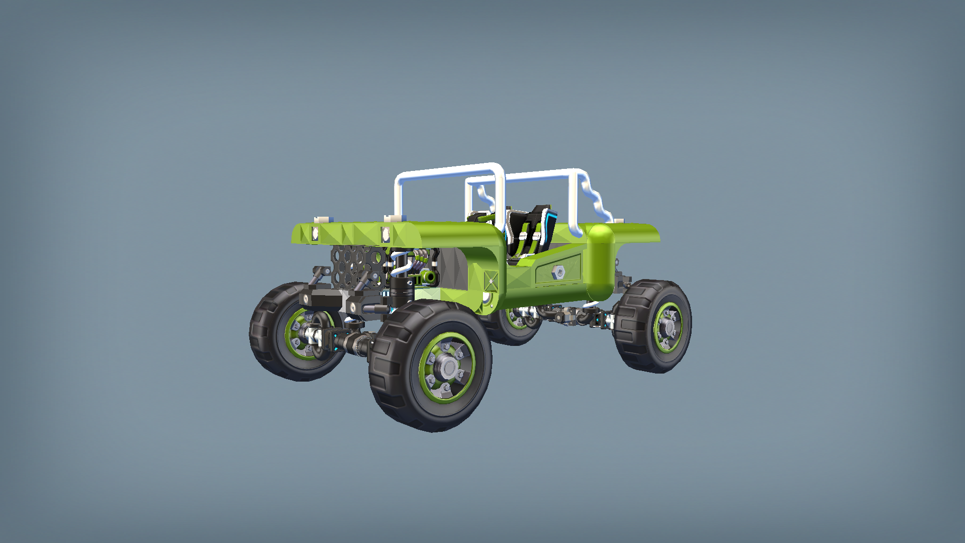 Jeep 4x4x4 soft suspension