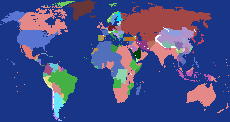 World Map - 1920 (Large)