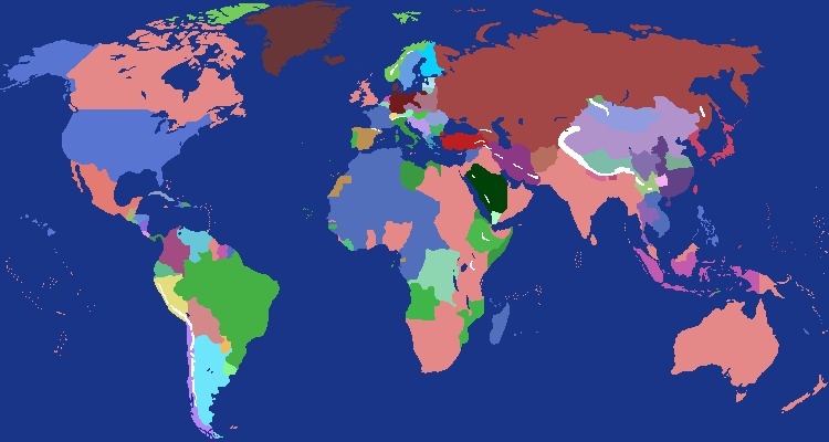 World Map - 1926 (Large)