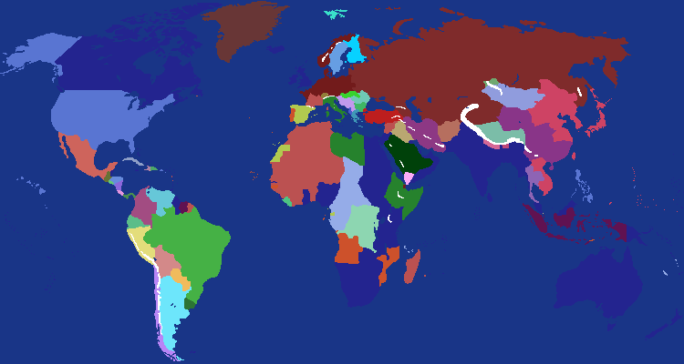 World Map - 1940 (Large)