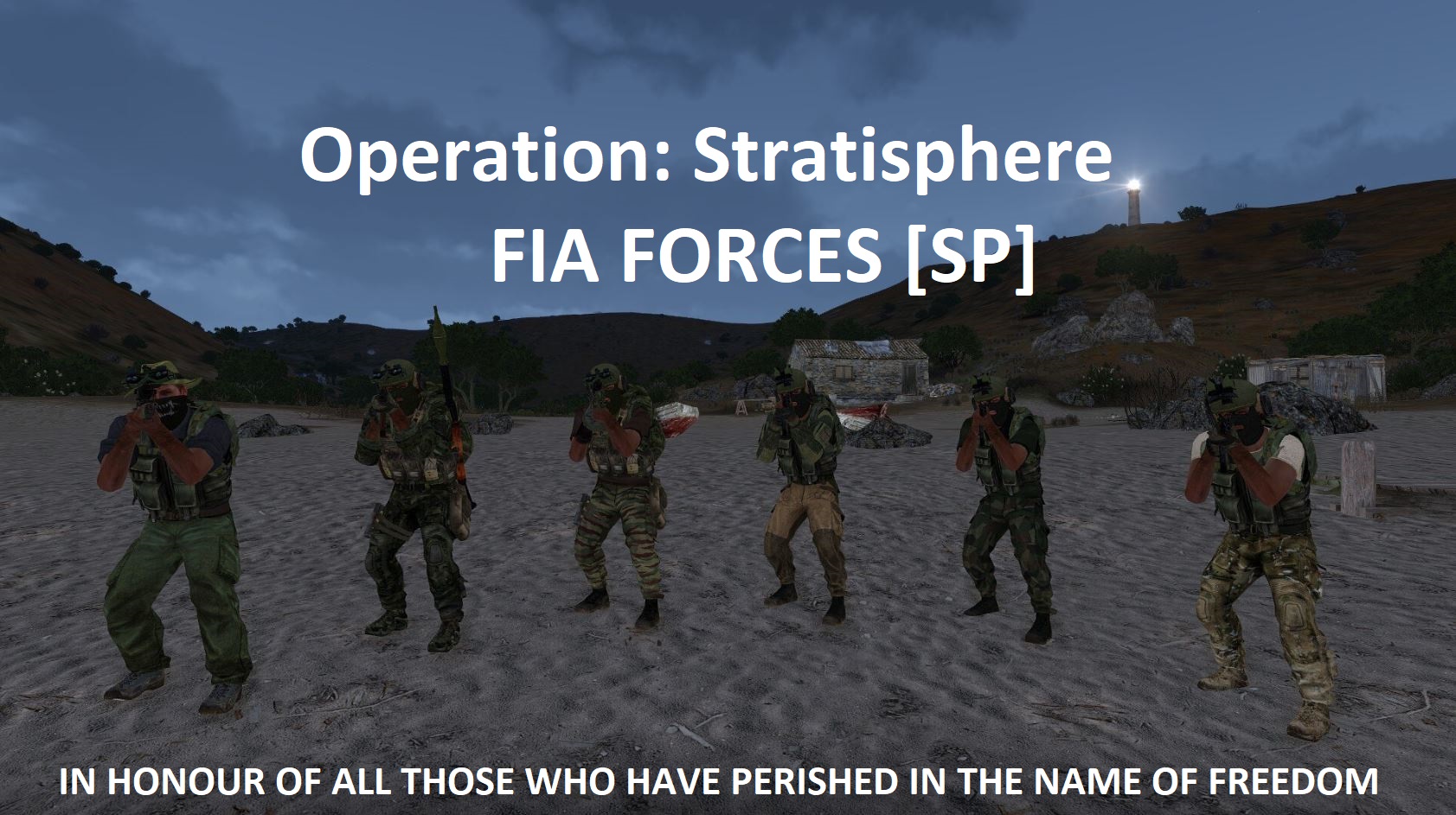 Operation: Stratisphere [SP] FIA Forces