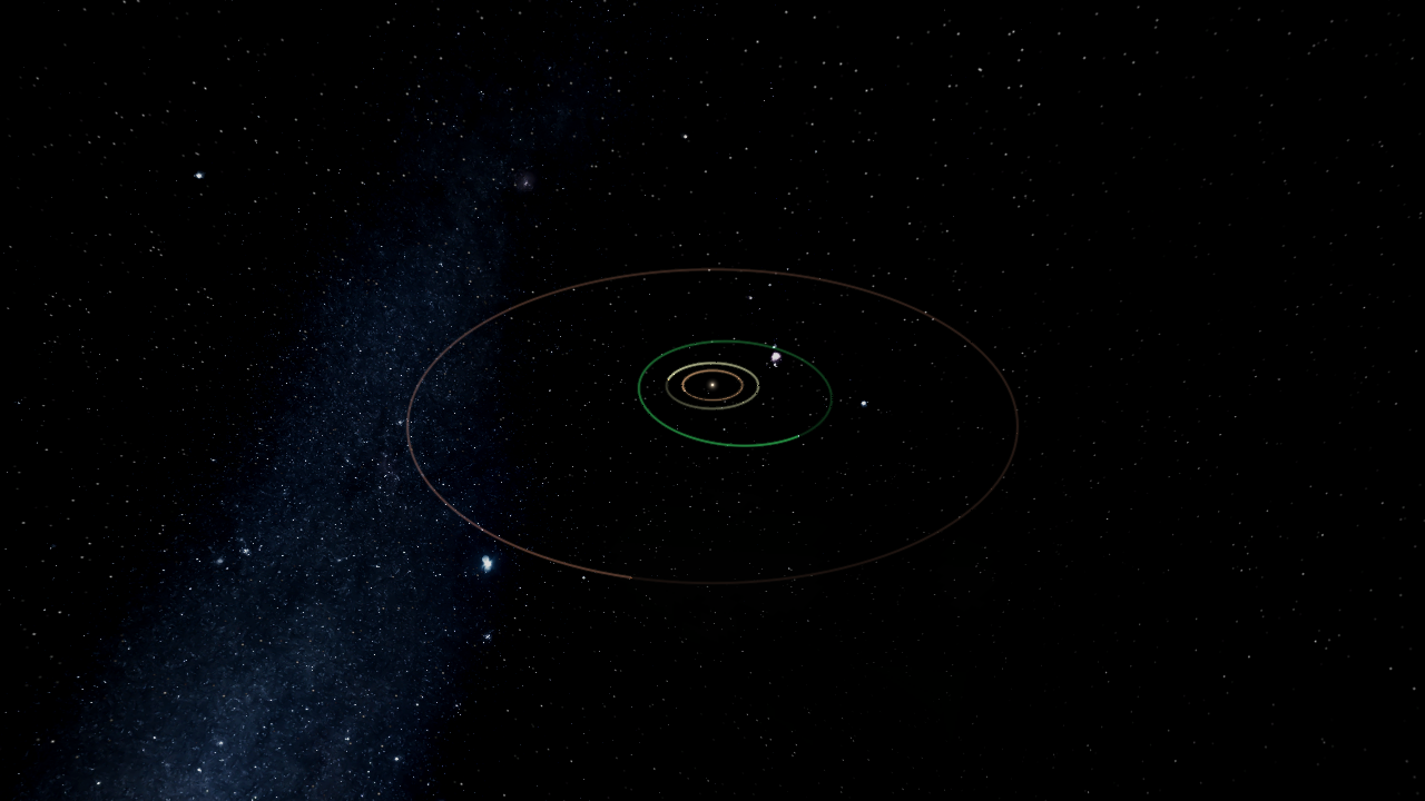 space chip's realistically created solar system