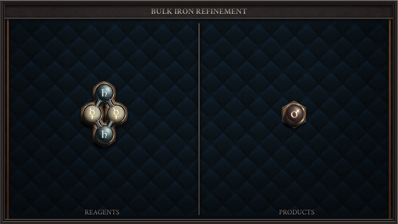 BULK IRON REFINEMENT