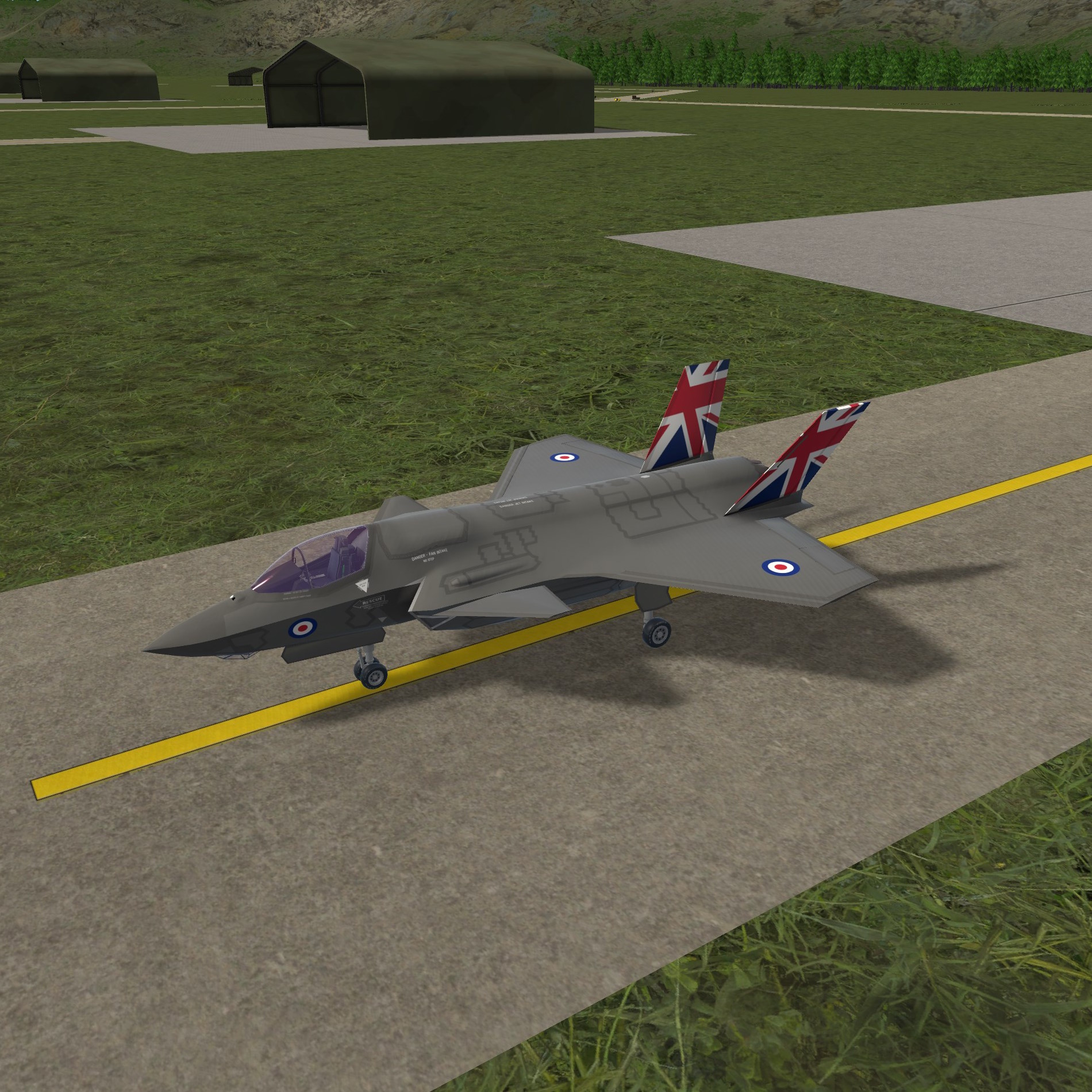 RAF F-35B "Patriotic Edition"