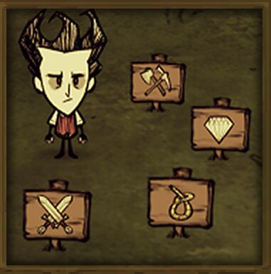 Crafting Tab Signs [UGC] – Don't Starve Together Mod