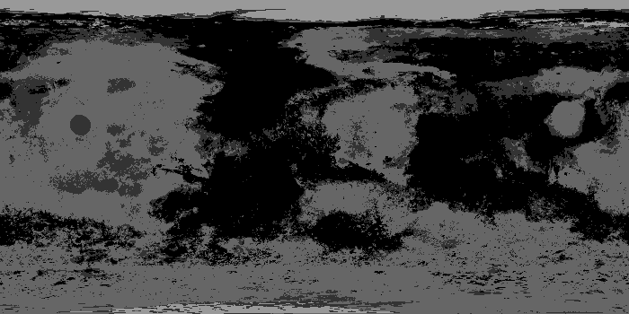 Mars ( Not terraformed )