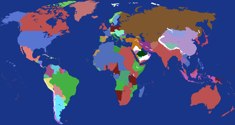 World Map - 1912 (Large)
