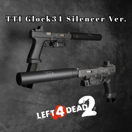 Steam Workshop::MW22 TTI Glock34 Silencer Ver.（Replace 9mm