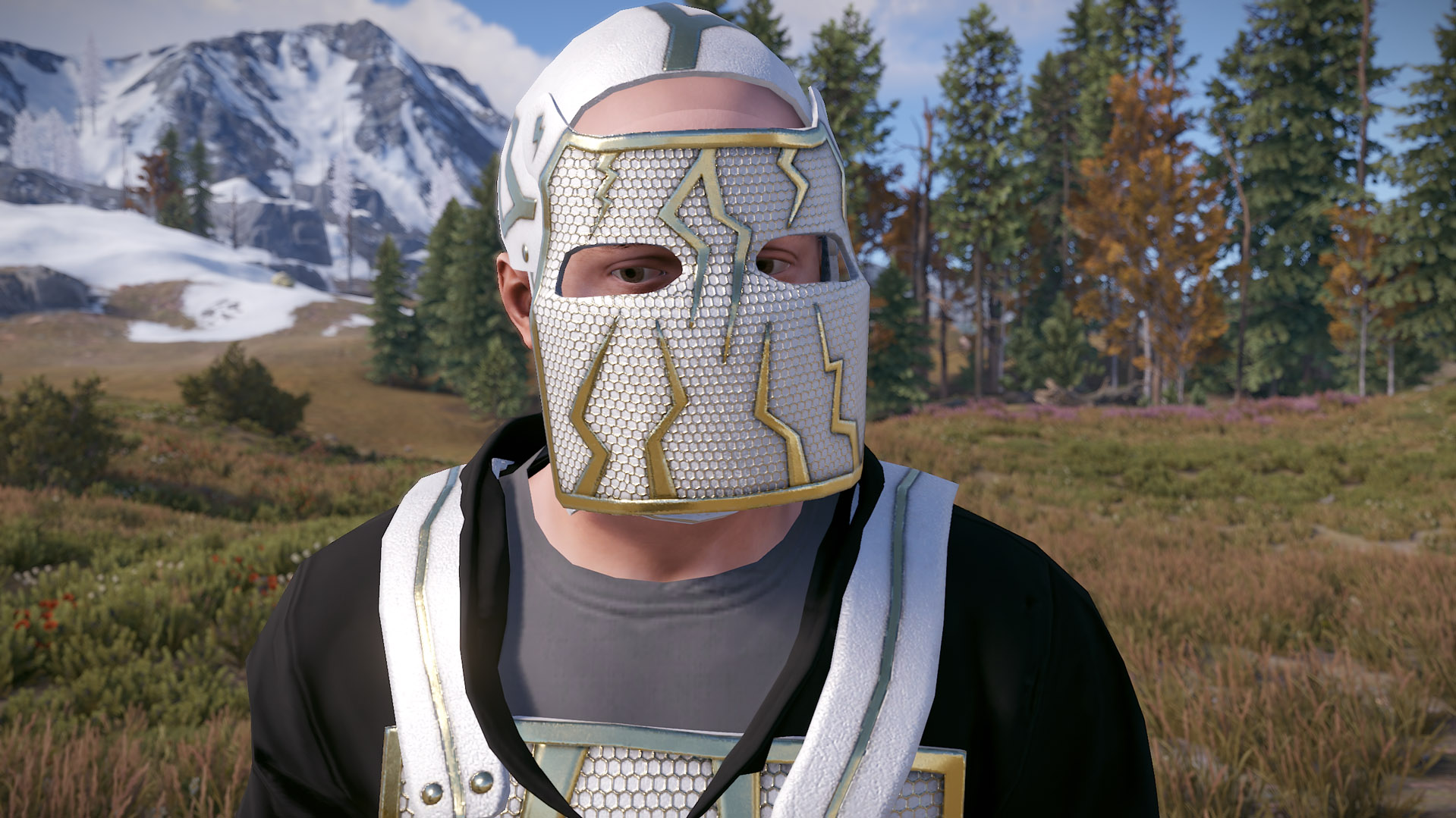Thundergold Facemask