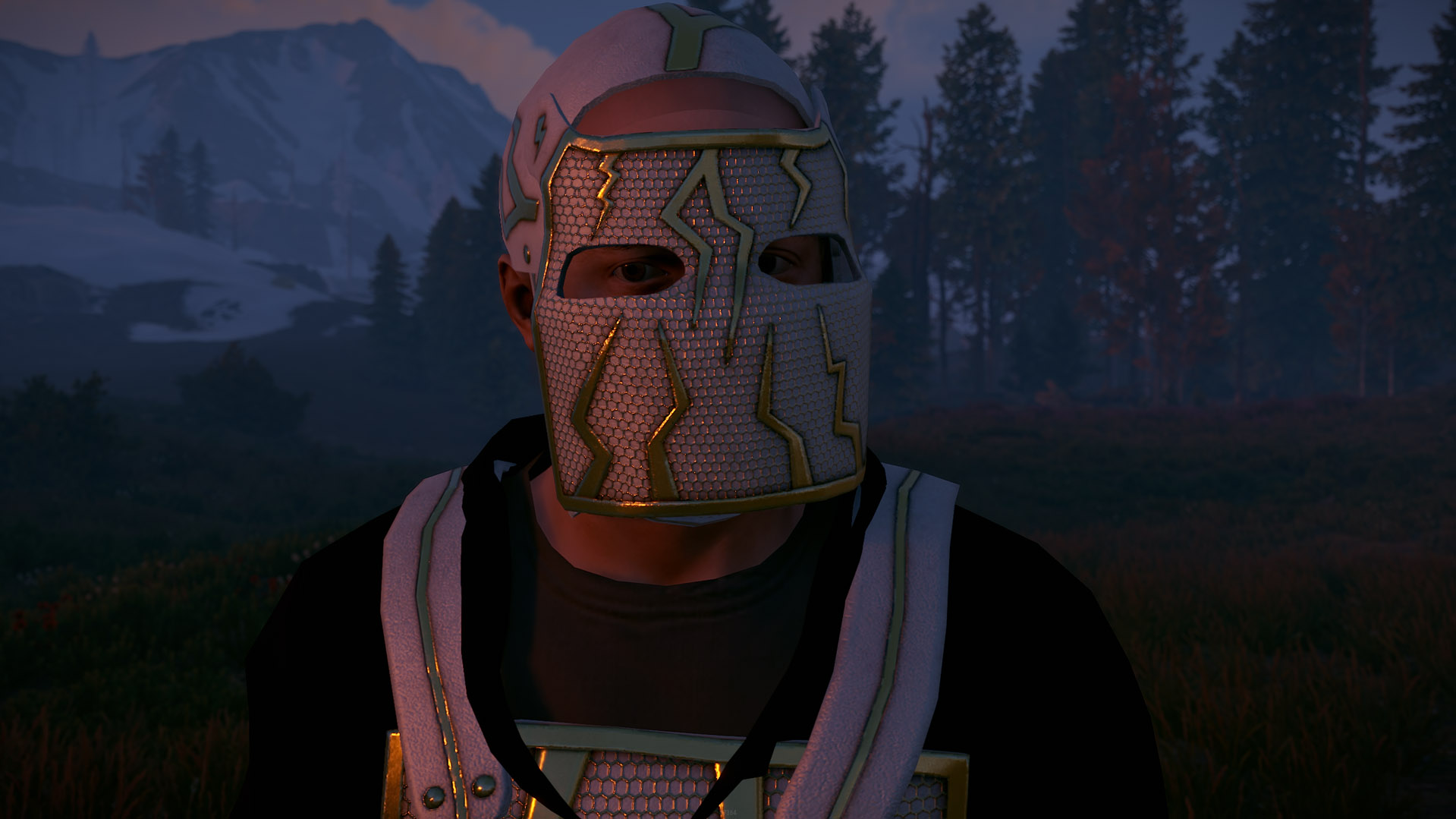 Thundergold Facemask