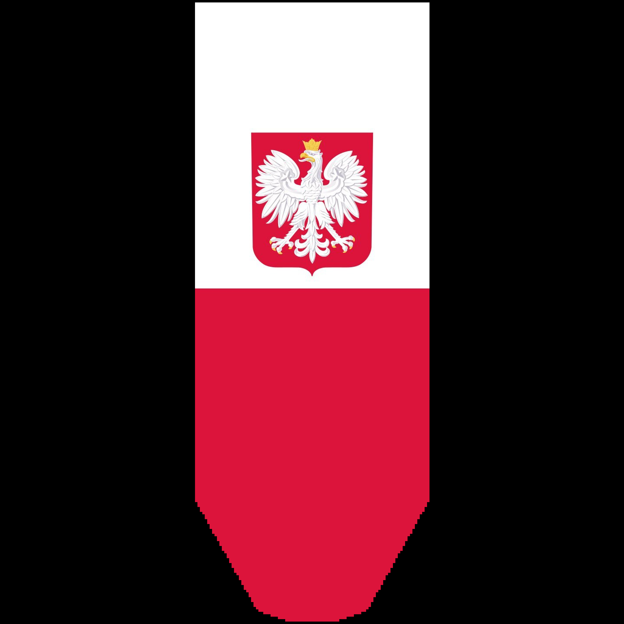 Flag of Poland (Eagle)