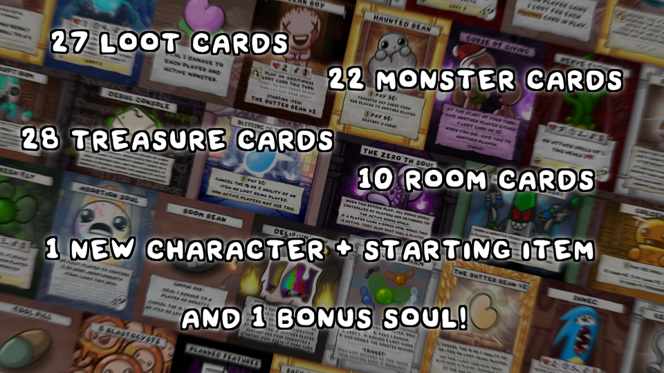 4 row card binder The Binding of Isaac: Four Souls First Edition main image 1
