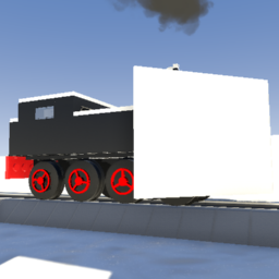 Zombie Railroad Slowplow Locomotive