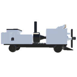 Zombie Railroad Number 54 Snow Plow