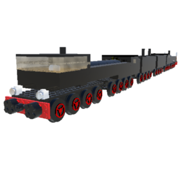 Early Zombie Railroad Hexaplex Locomotive