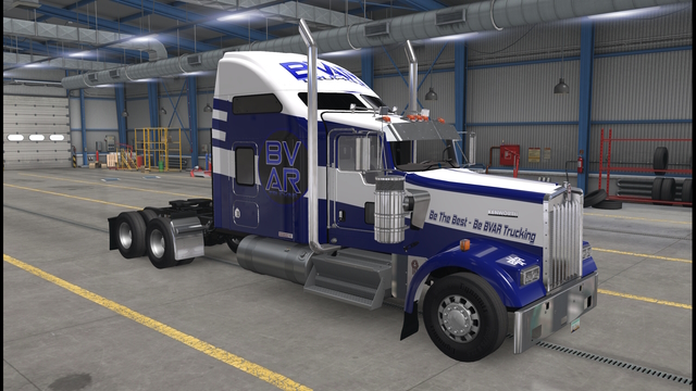 BVAR Trucking Kenworth W900 Paint Skins