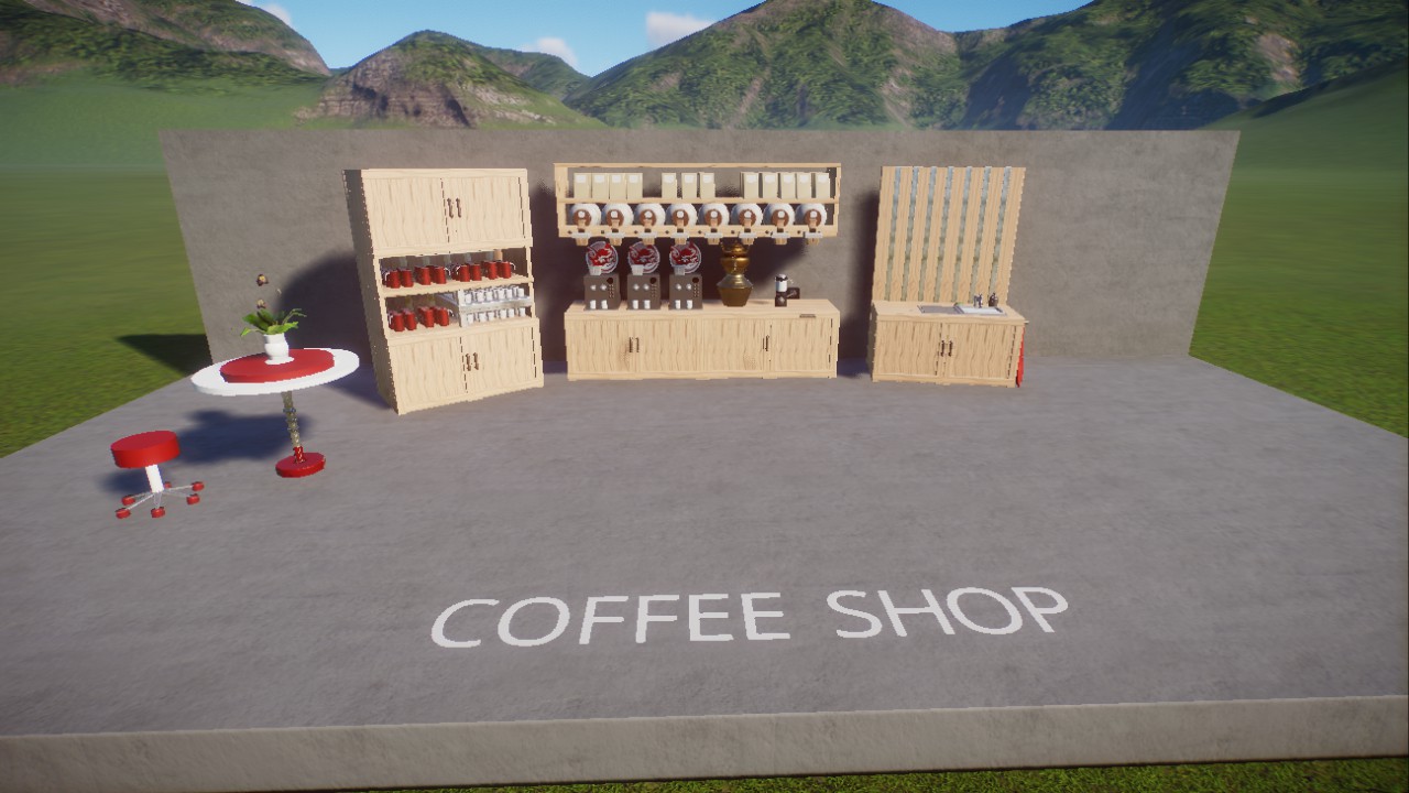 Coffee shop furniture
