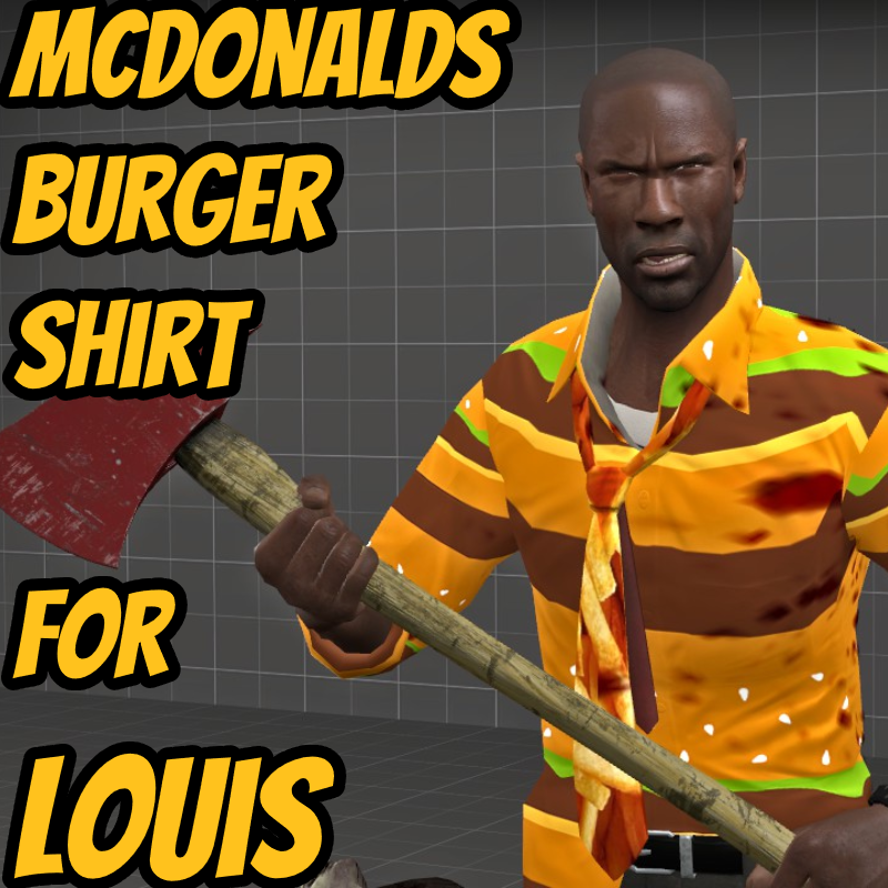 Louis: McDonalds Burger and Fries Tie