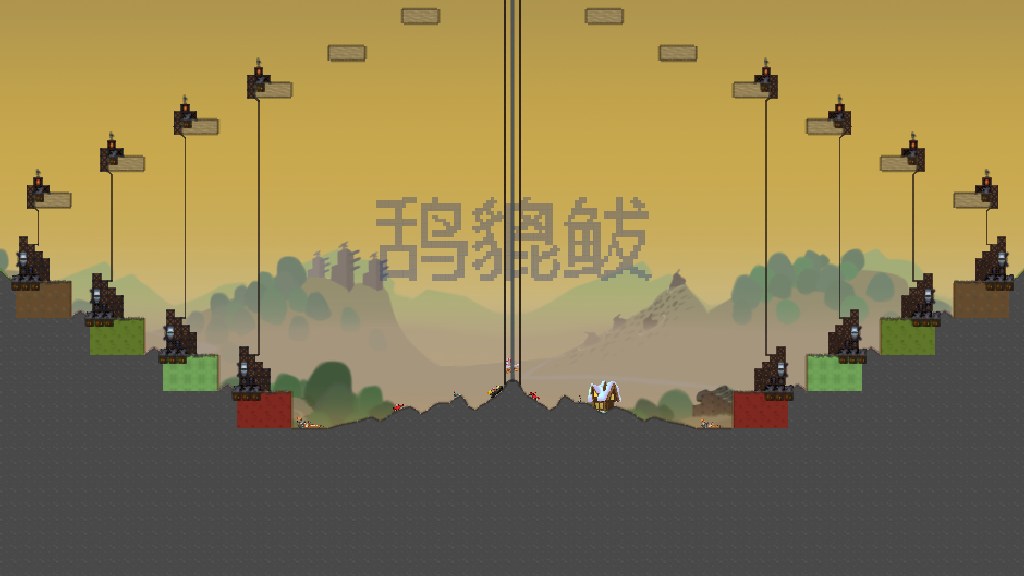 鸹貔  阶梯战争  4V4