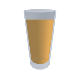 Tall Glass of Orange Juice