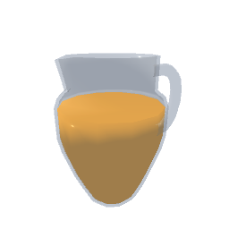 Glass Pitcher of Orange Juice