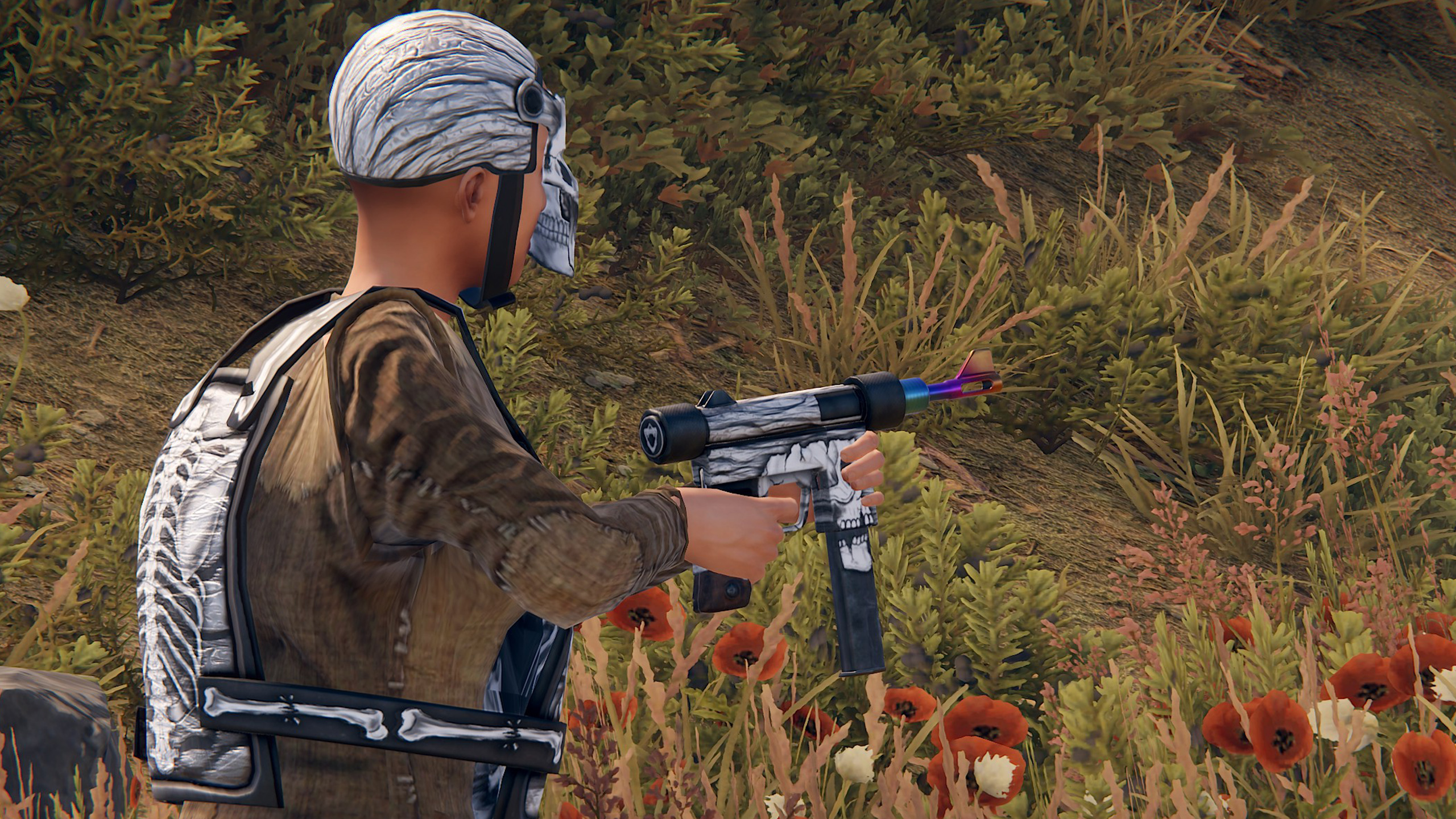 Arctic Skull SMG