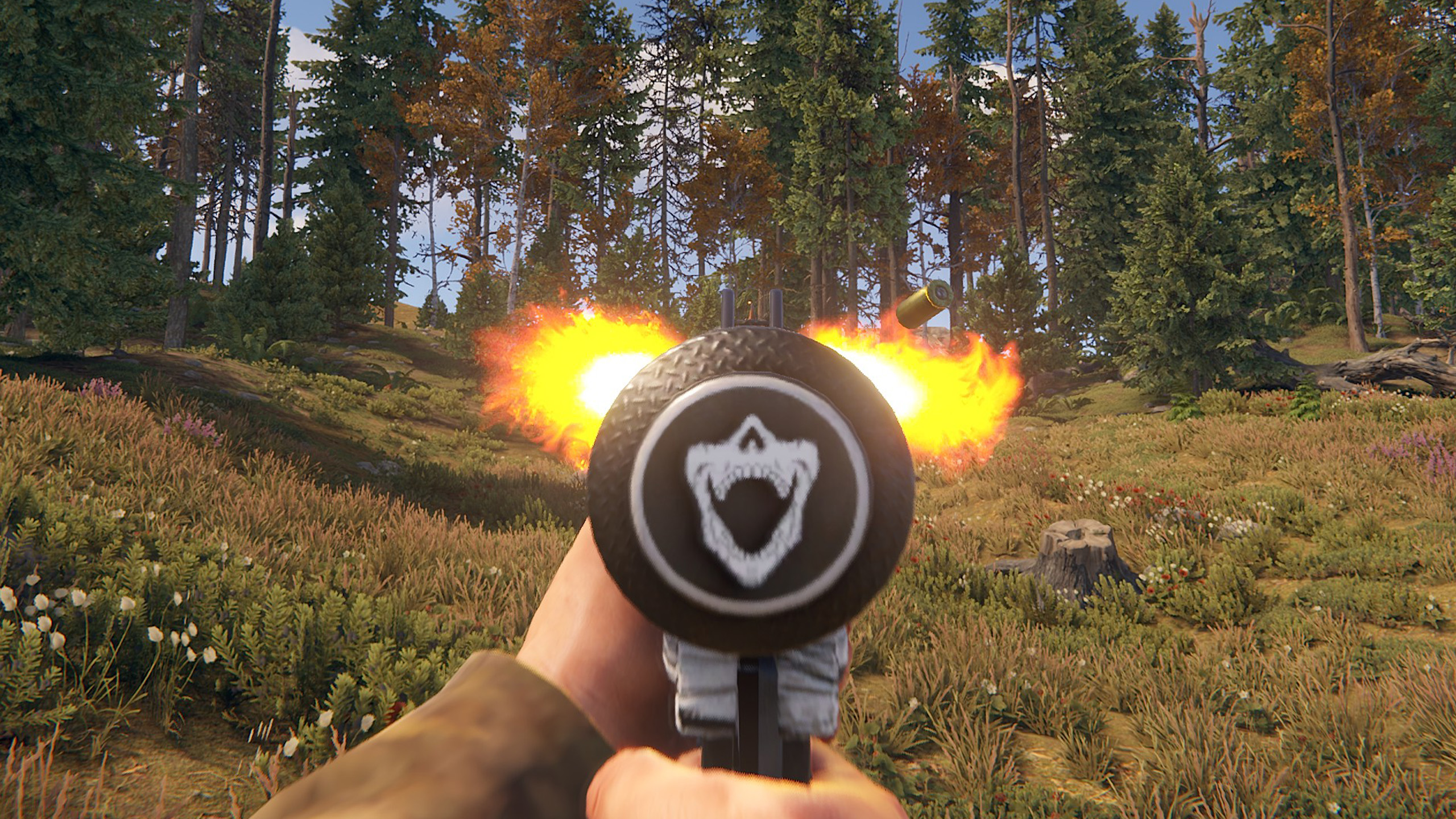 Arctic Skull SMG