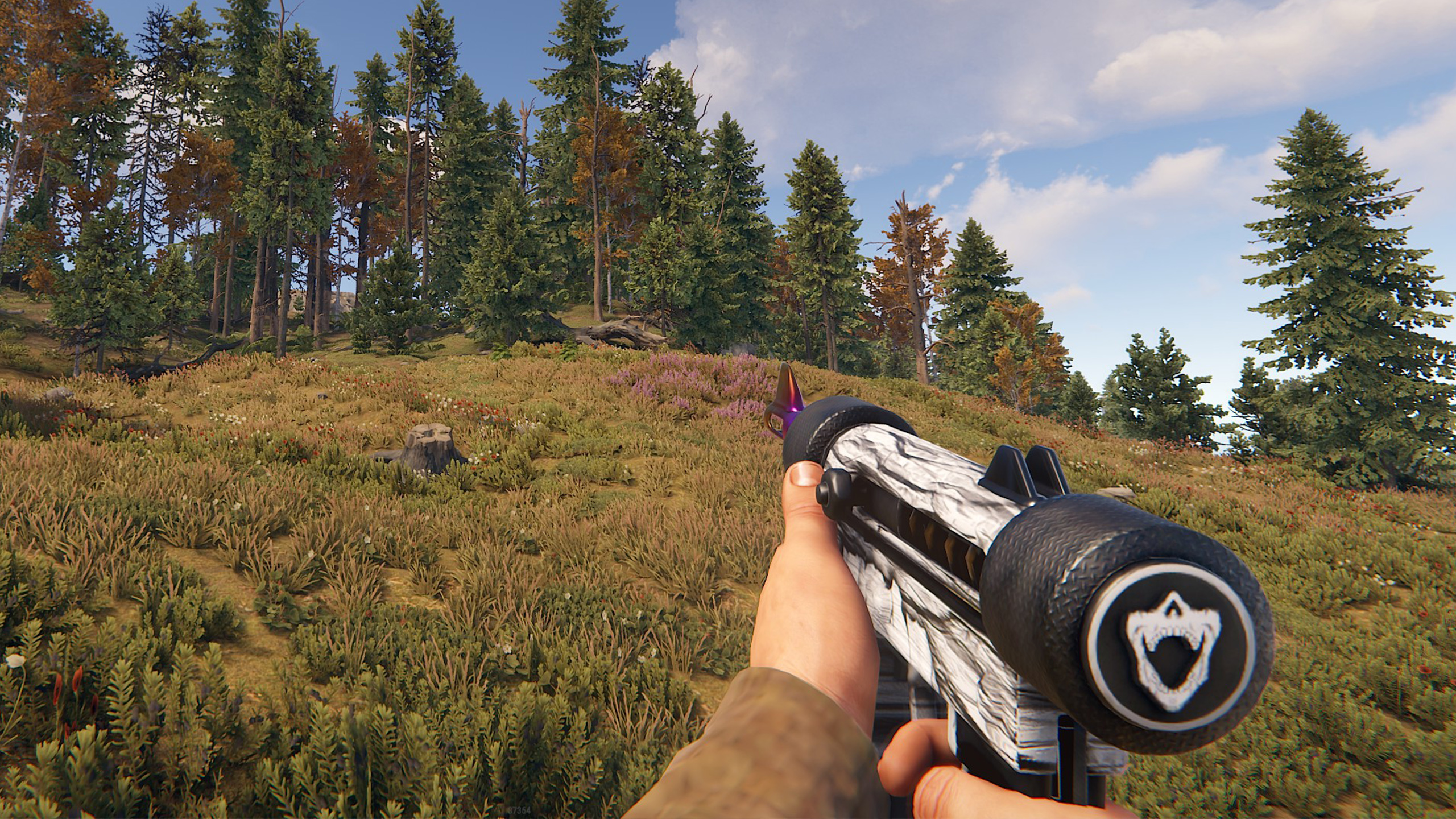 Arctic Skull SMG