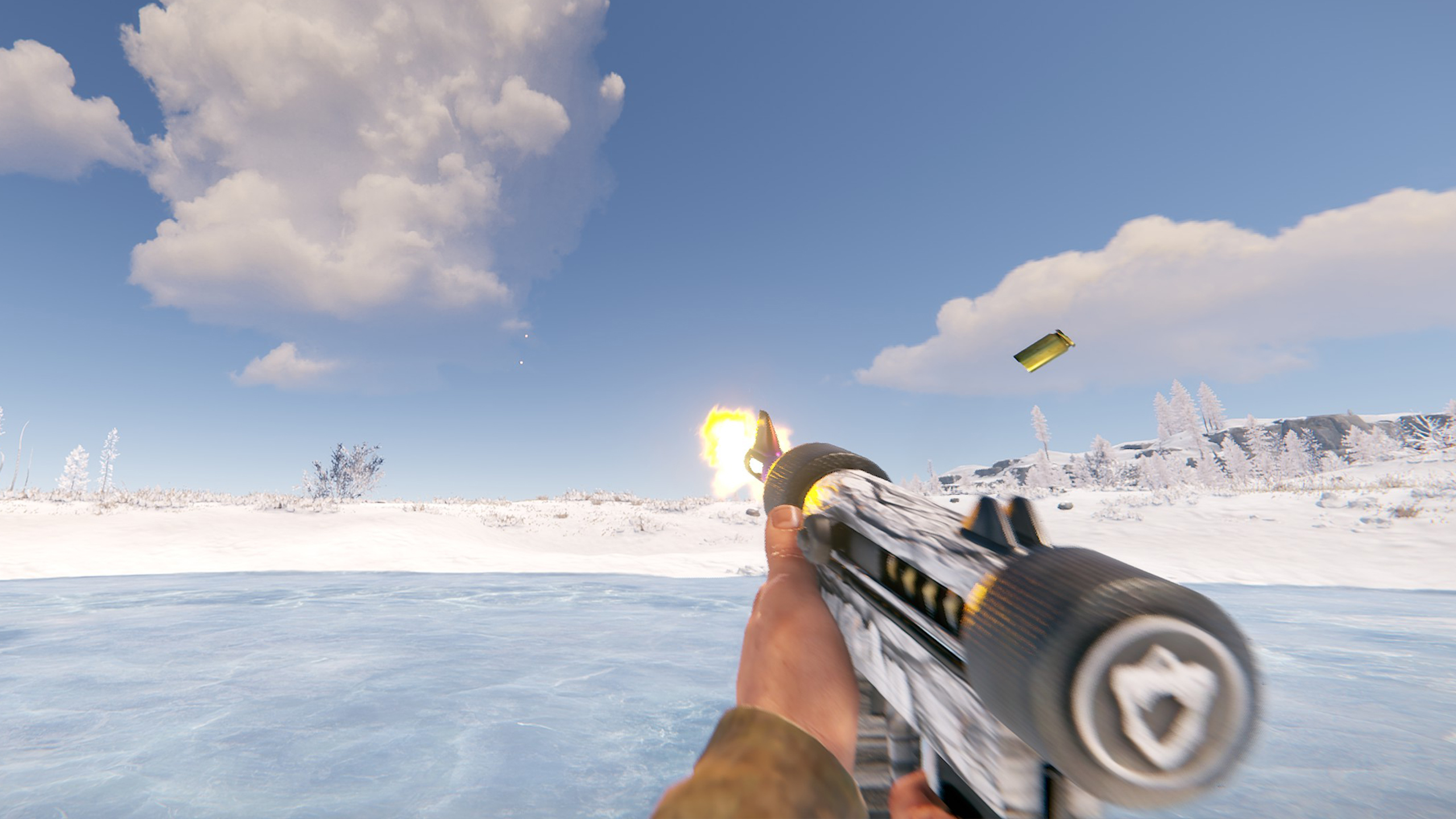 Arctic Skull SMG