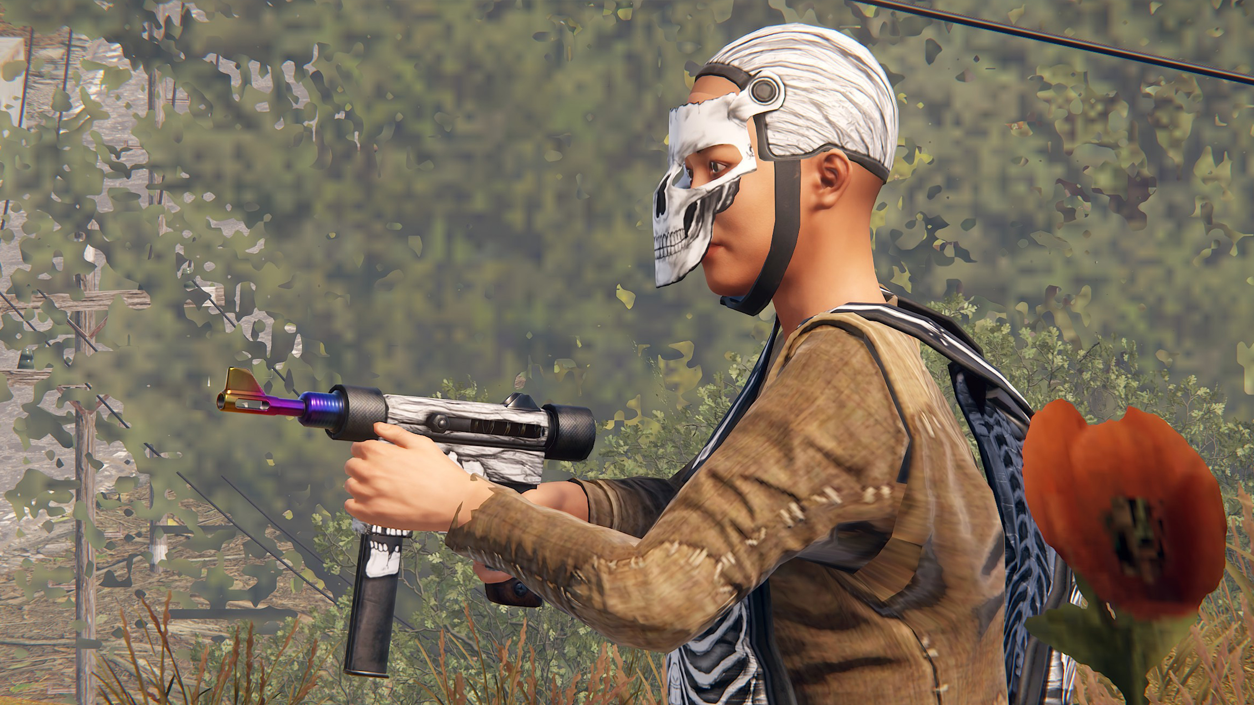 Arctic Skull SMG