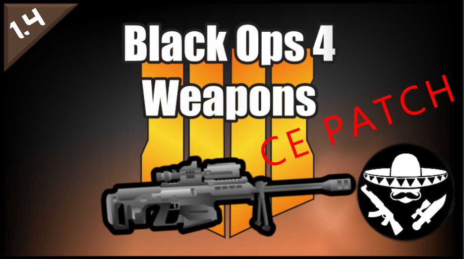Black Ops 4 Weapon Pack - CE Patch mod preview for RimWorld