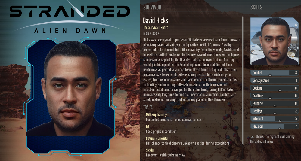 [Stage3] David Hicks, Survival expert