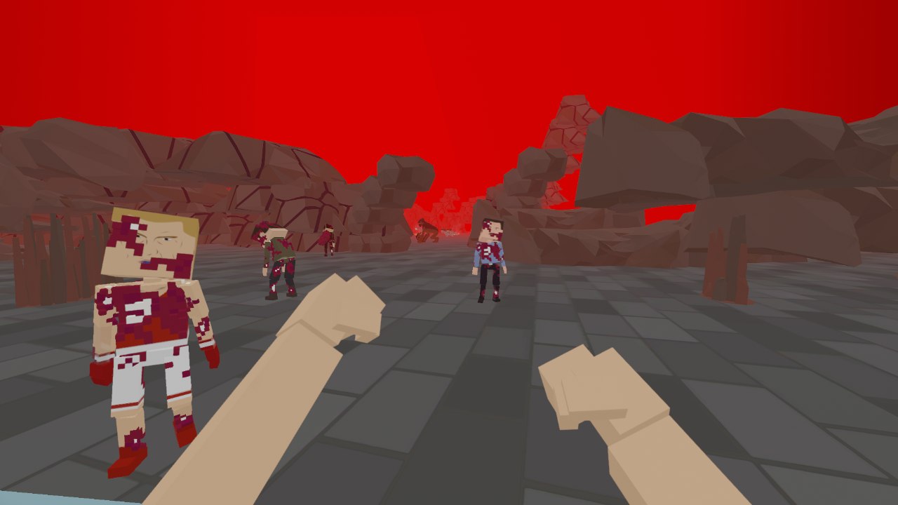 Beneath rock arena
