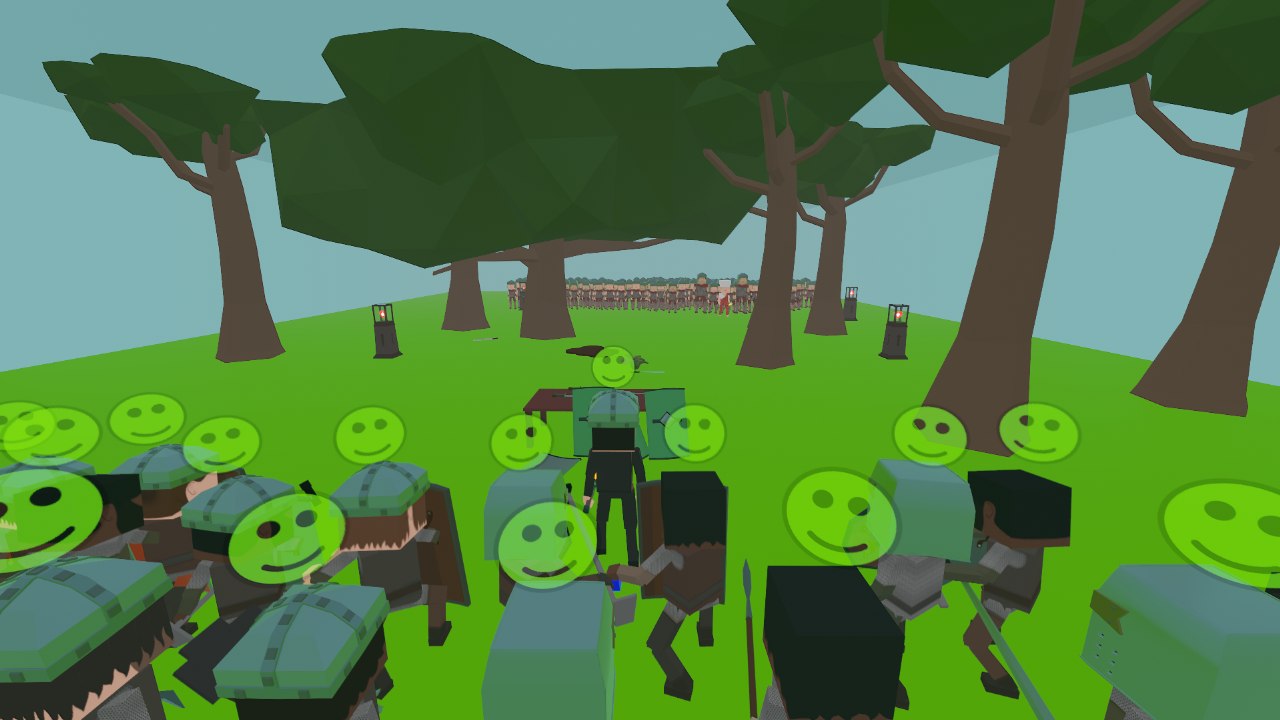 KNIGHTS VS ROMANS