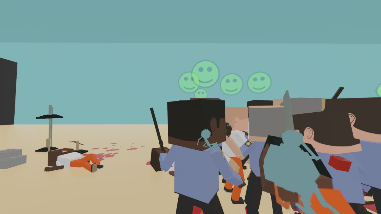Cops vs Prisoners war!