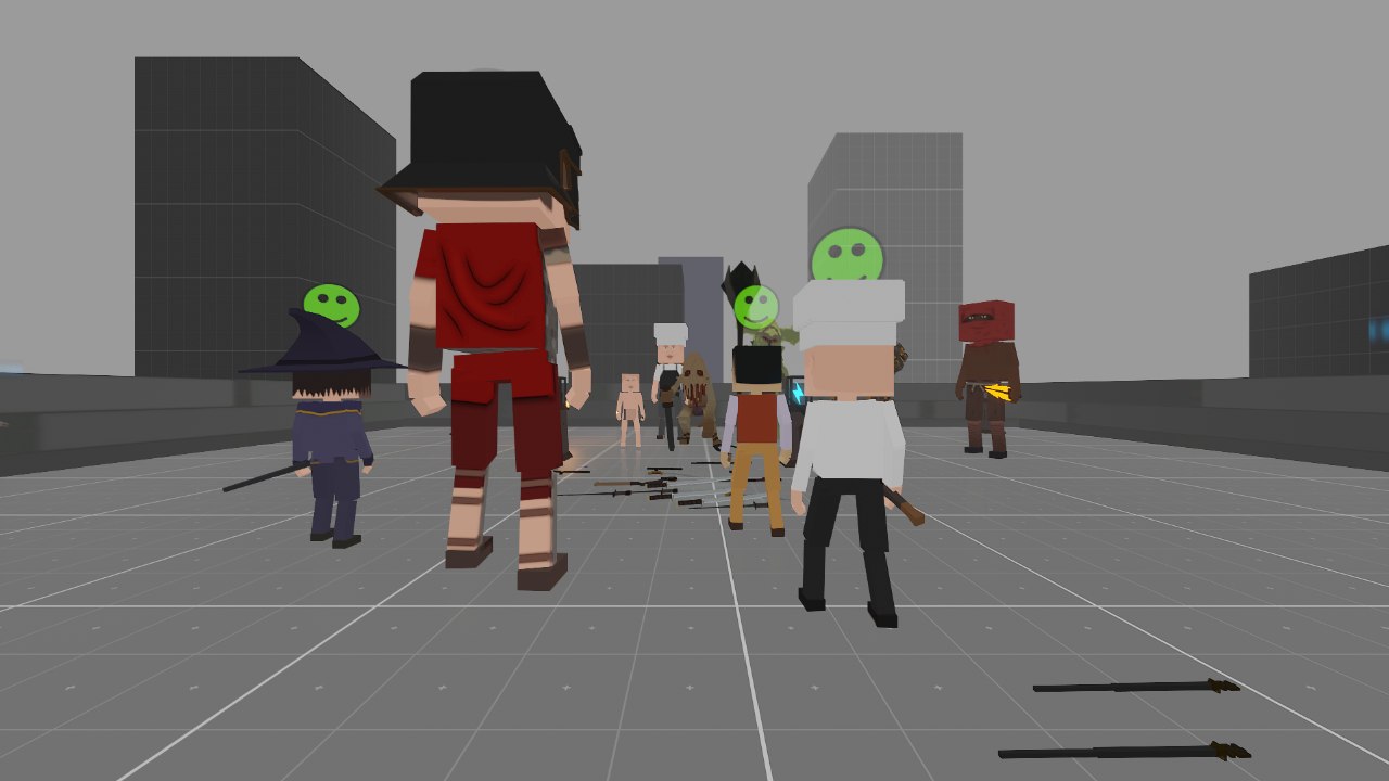 Super hero rooftop fight 5v7 epic battle