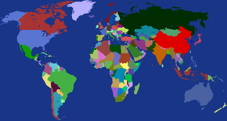 Realistic World Map (V0.2)