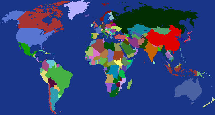 Realistic World Map (V0.3)