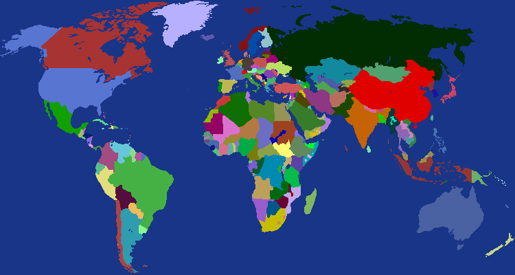 Realistic World Map (V0.6)