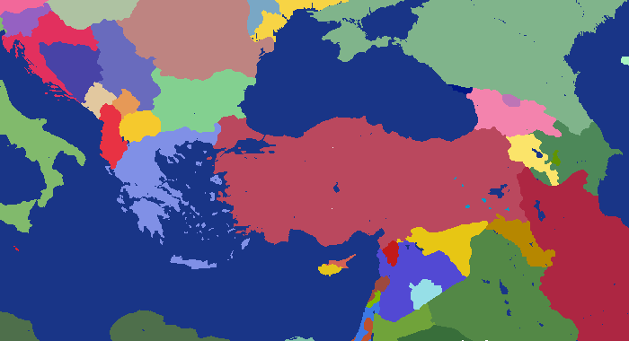 Middle East - Center of the World