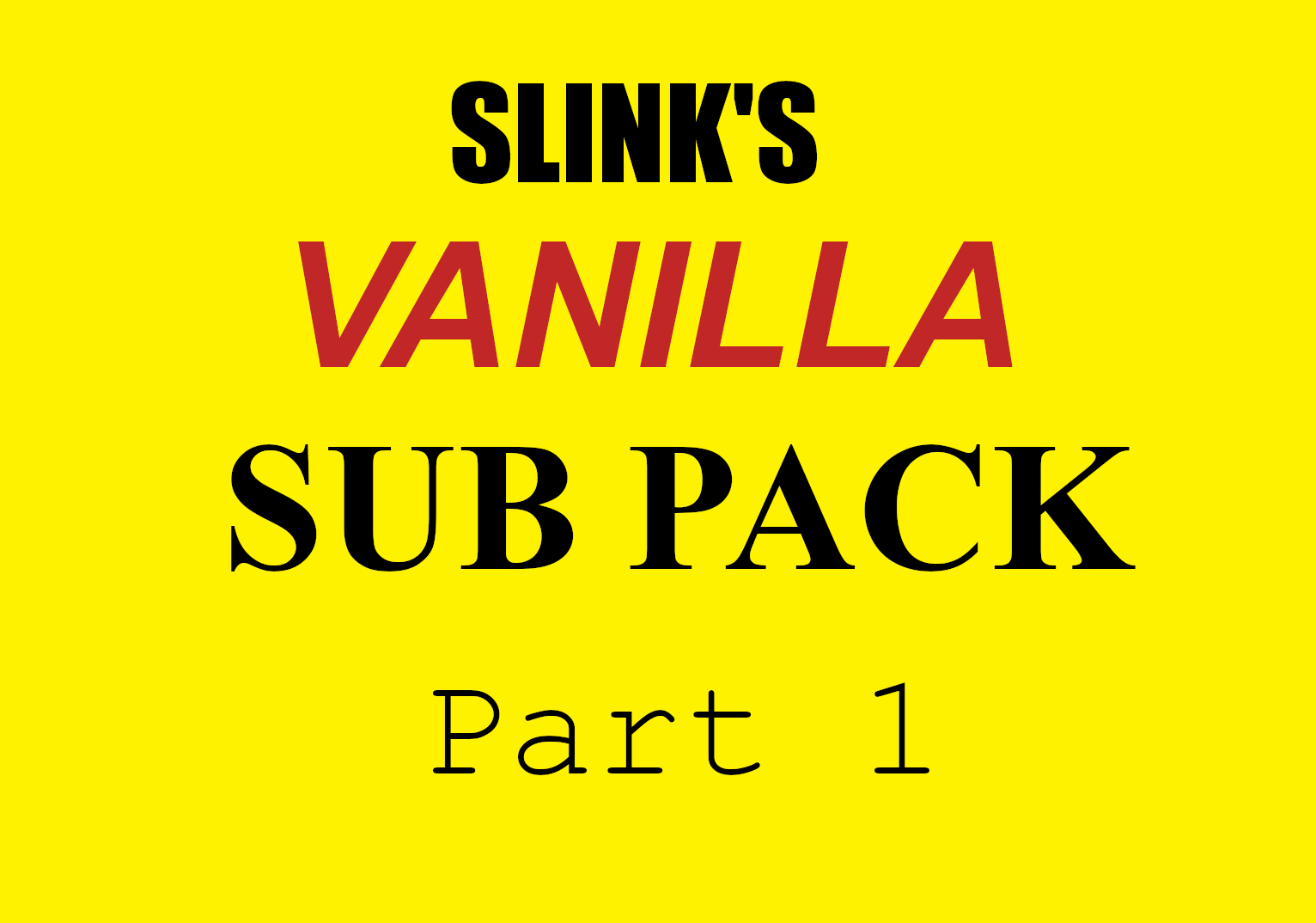 Slink's Vanilla Sub Pack – Barotrauma Mod