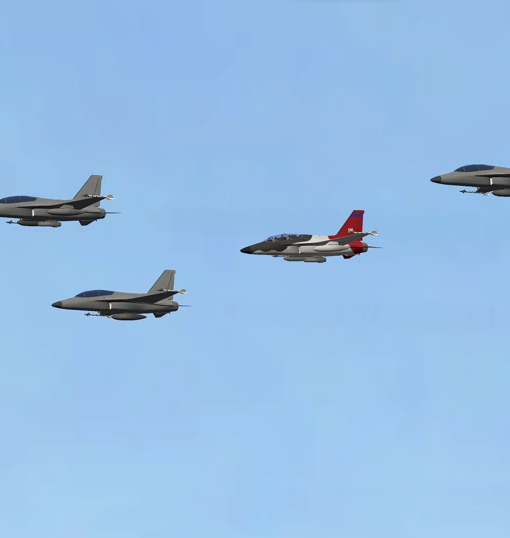 T-55 Formation Practice