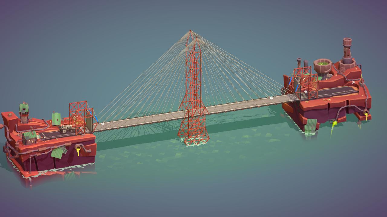 50 meter suspension bridge