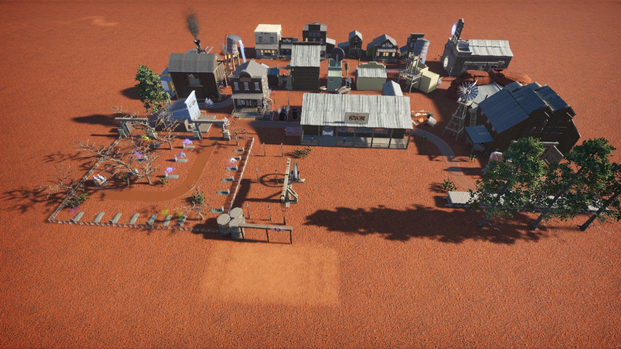 WESTERN THEME TRACK RIDE