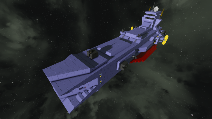 SALAMIS CLASS SPACE CRUISER -Early Type-