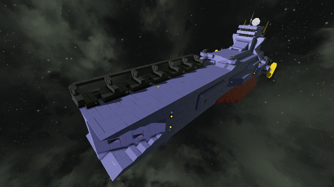 SALAMIS CLASS SPACE CRUISER -Later Type-