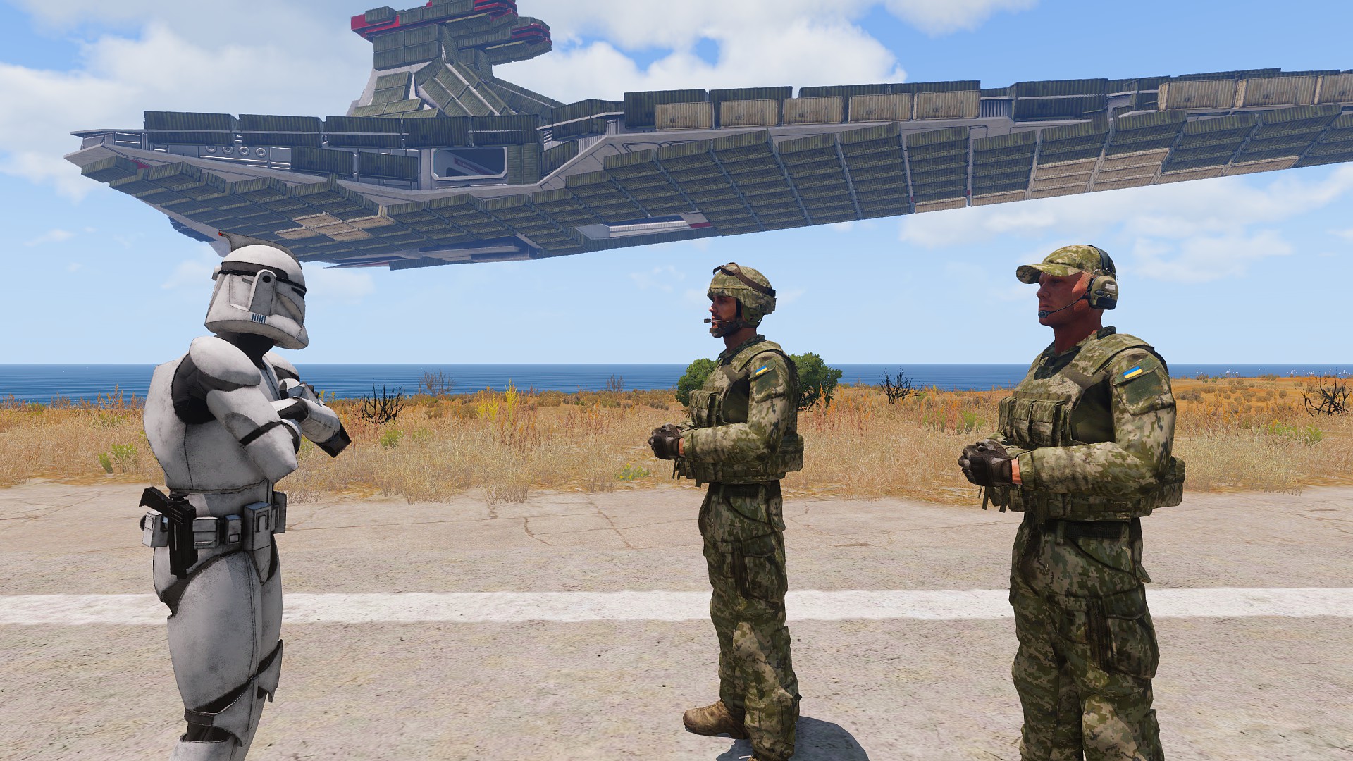 Star Wars - Ukrainian Venator with Kontak-1 V1