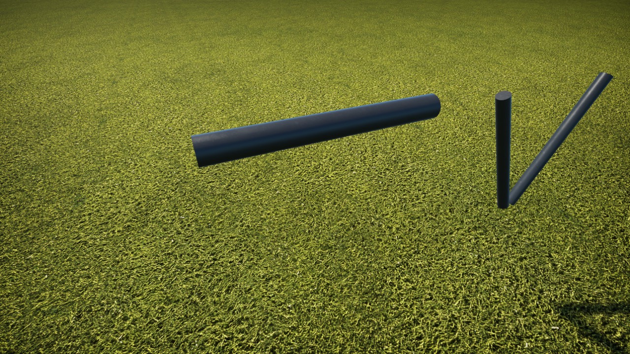 Intamin Blitz Track Crosstie (Rounded)